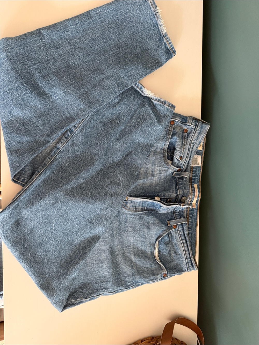 Classic Light Blue wedgie straight